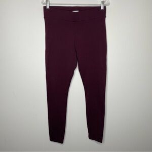 Daily Ritual Burgundy Leggings